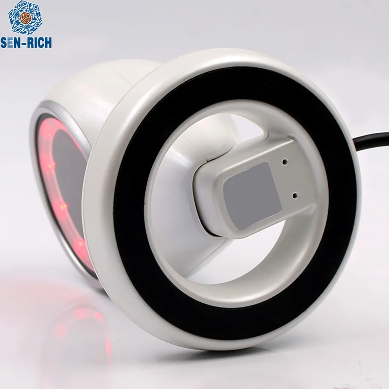 USB/RS232 всенаправленный New1/2D Handsfree лазерный сканер штрих-кода для чтения SR-6500