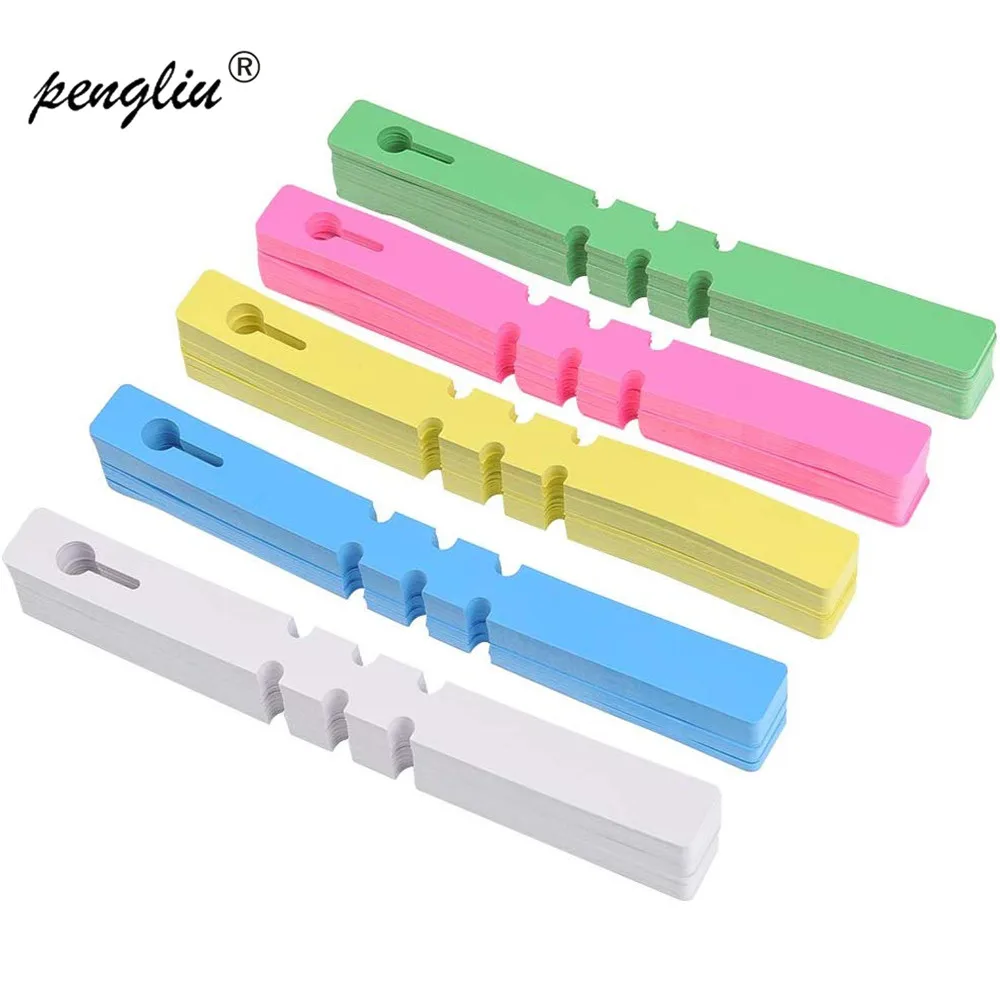 50pcs pack Пластик прочный подвесные бирки для растений устойчивы к