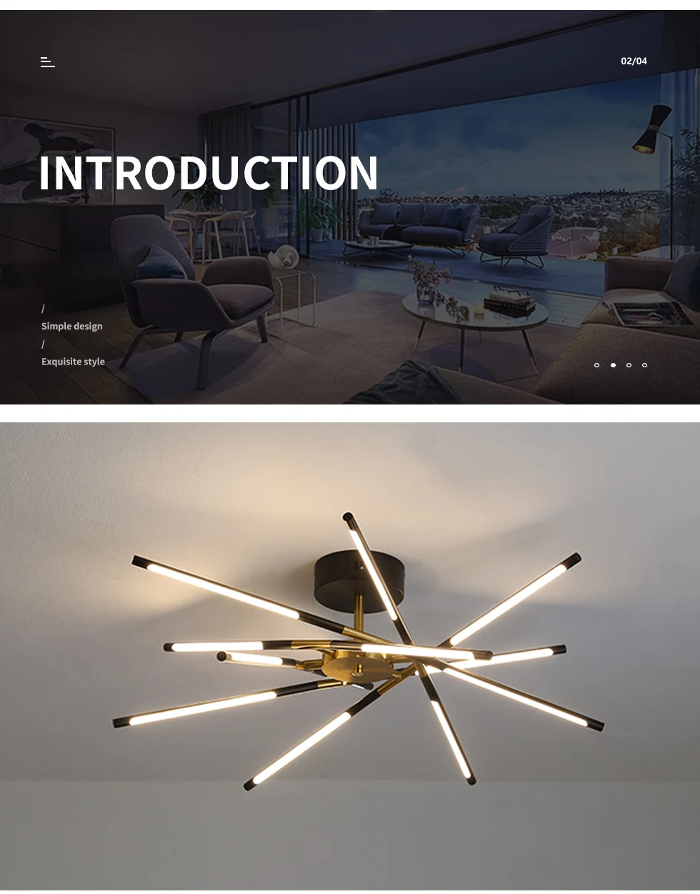 Fashion Modern Chandelier Lighting for Living Room Bedroom Dining Home Indoor Black Gold Semi Flush Mount LED ceiling Luminaire led chandelier