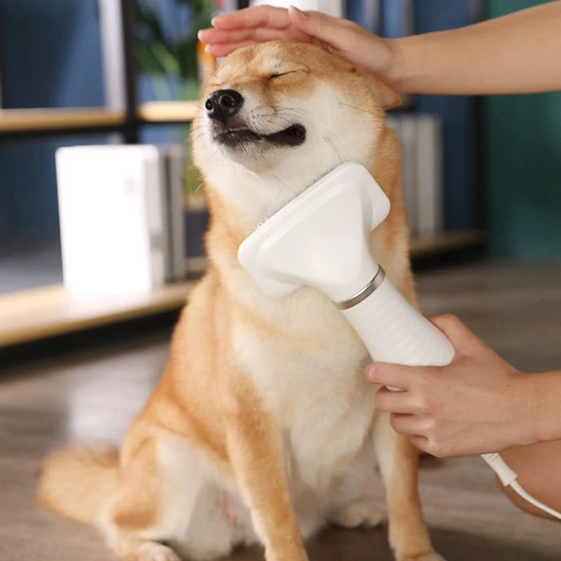 Уход за домашними животными фен с щёткой расческа для собак портативная щетка