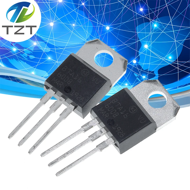 10 шт. Φ TO-220 Φ TO220 16-600B BTA16 600V 16A TRIACS новые и оригинальные