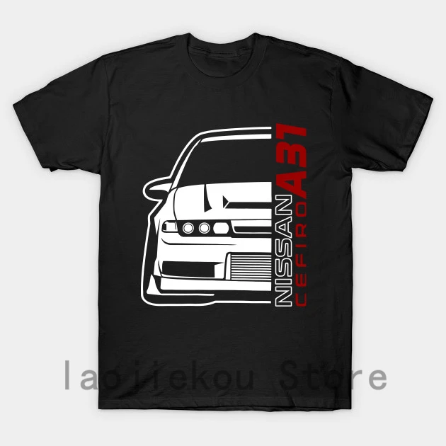 Забавная Мужская и женская футболка из 100% хлопка модная Nissan Cefiro A31 унисекс