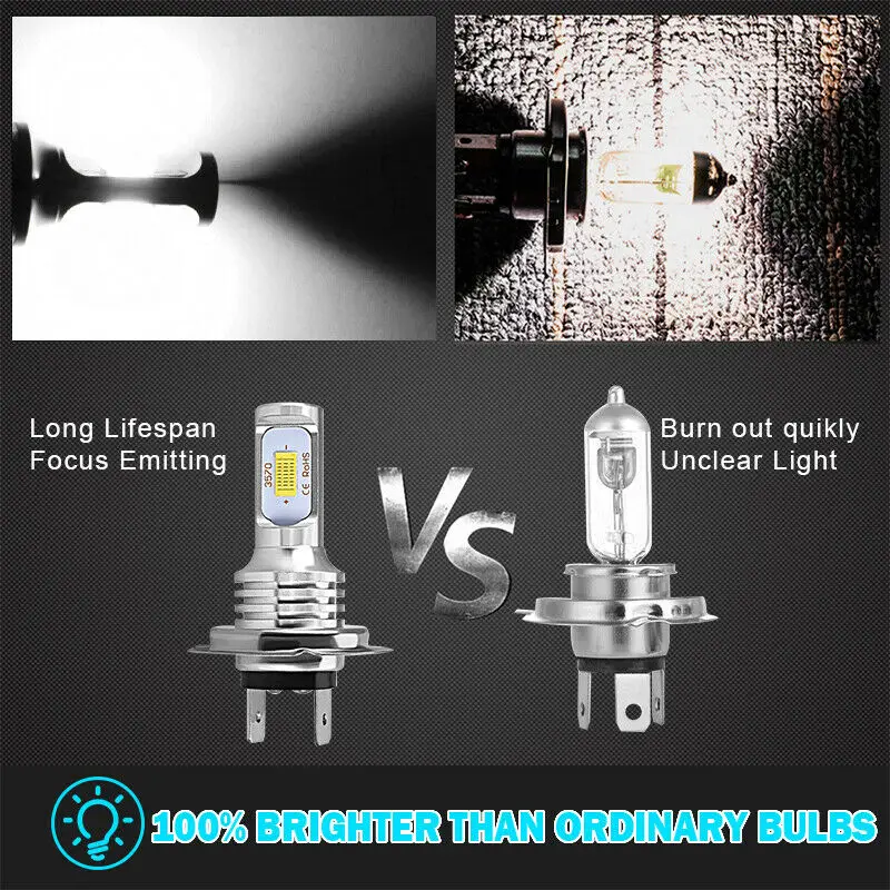 2 шт. Автомобильные светодиодные ламсветильник H8 H11 для FORD MONDEO MK3 MK4|Фара авто в