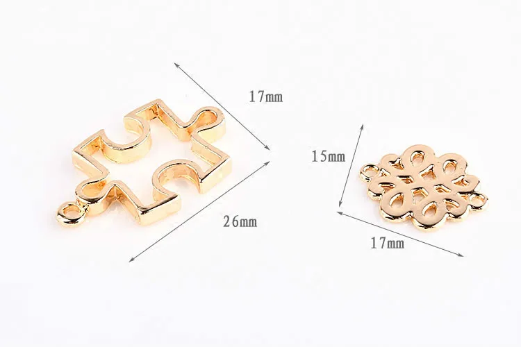 Сплав геометрические конические дисковые двойные подвесные аксессуары сделай