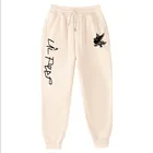 Брюки мужские для бега Lil Peep, мягкие хлопковые спортивные штаны для бодибилдинга, джоггеры, длинные спортивные тренировочные, Осень-зима