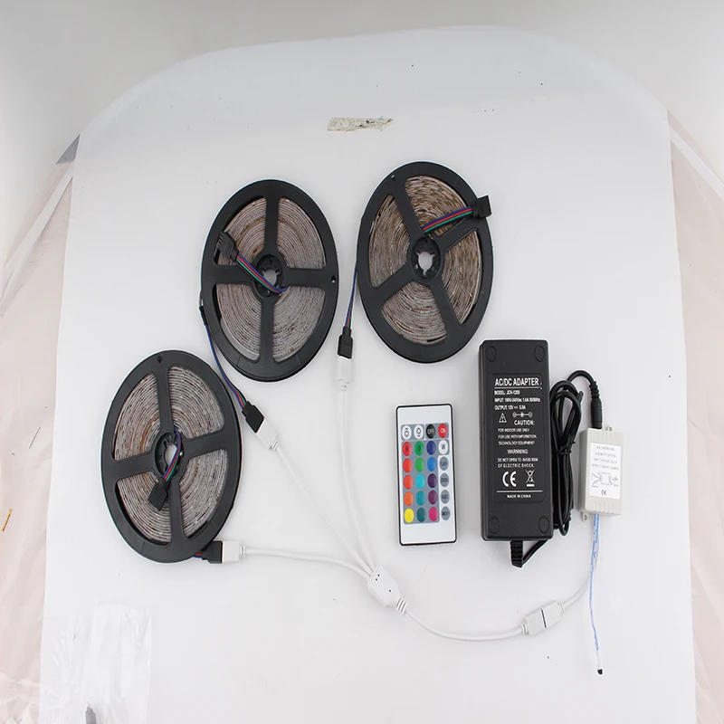 Светодиодная лента RGB 12 В USB 5 м дистанционное управление SMD 2835 ТВ ПОДСВЕТКА теплый