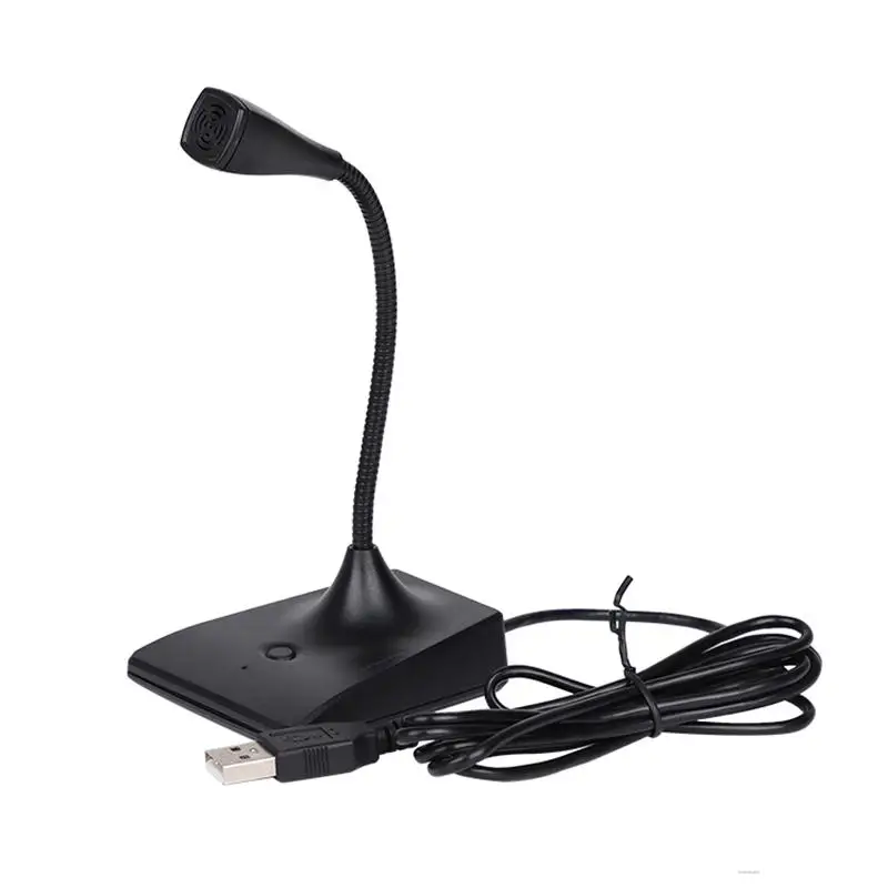 

Portable Mini Condenser Karaoke Microphone USB Computer Recording Microphone