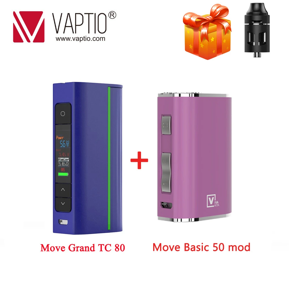 Подарок! Электронная сигарета Vape Mod Move Grand TC 80W бокс мод подходит для атомайзера 510