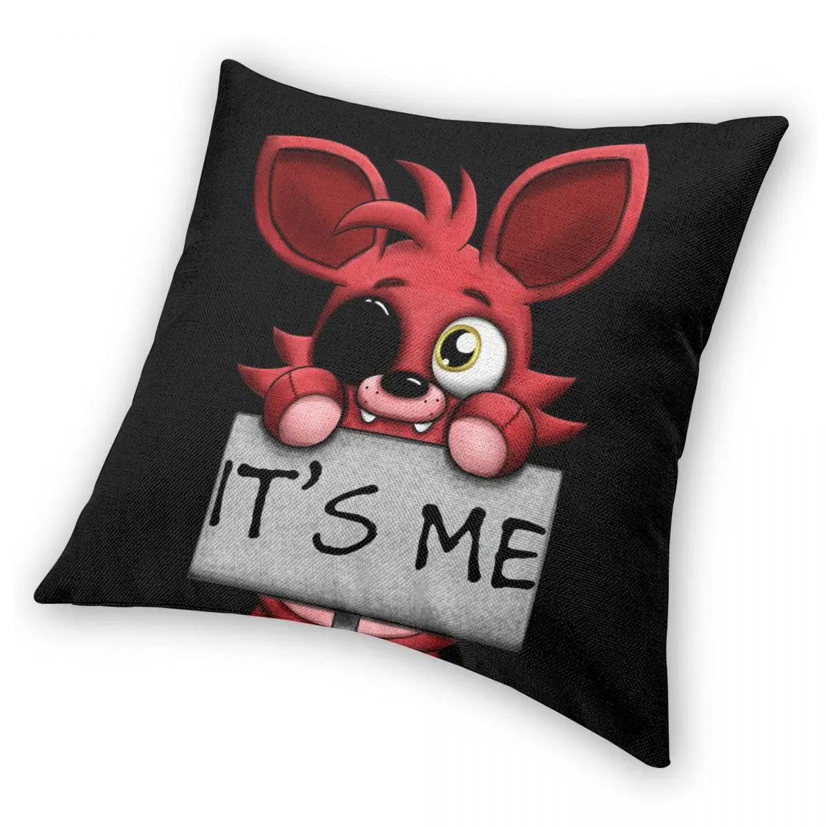 FNAF плюшевая квадратная наволочка для подушки Фокси декоративная из полиэстера