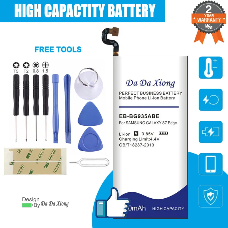 

EB-BG935ABE аккумулятор для Samsung GALAXY S7 Edge G935F G9350 G935
