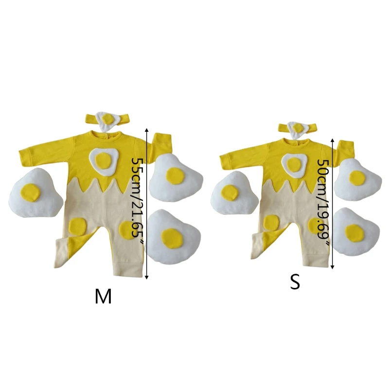 

5Pcs Baby Headband Romper Bodysuits Pillow Set Newborn Photography Props Outfits 090A