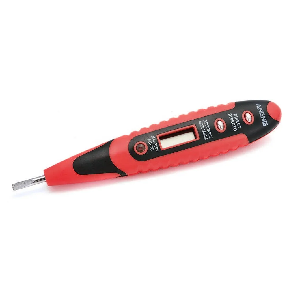 

Tester Electric Test Pen Voltage AC/DC 12~250V Electric LCD Non-Contact