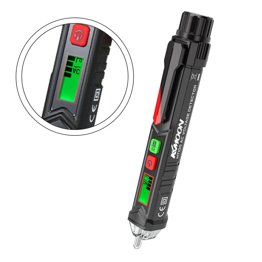 KKmoon портативный бесконтактный Тестер Напряжения переменного тока в форме ручки V
