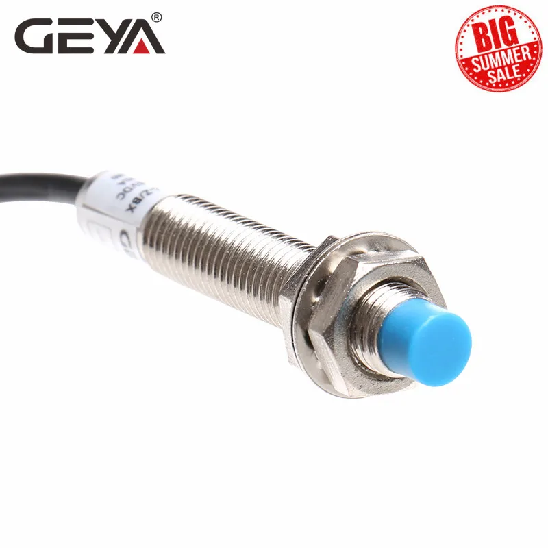 Индуктивный бесконтактный переключатель GEYA с расстоянием обнаружения 2 мм NPN PNP