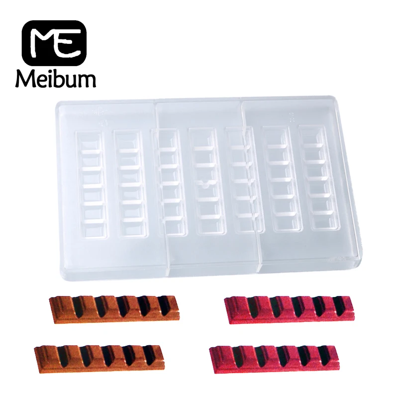 7 полосная поликарбонатная Прямоугольная форма meiанатомических конфет для