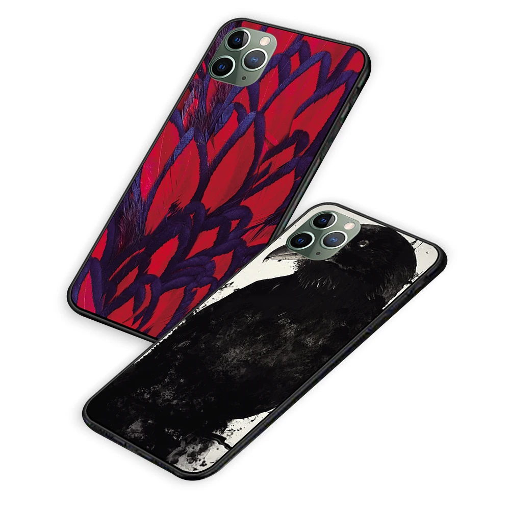 Портрет Америки для iPhone 5 5S 6 6s 7 8 Plus X XS XR 11 Pro Max черный чехол ТПУ