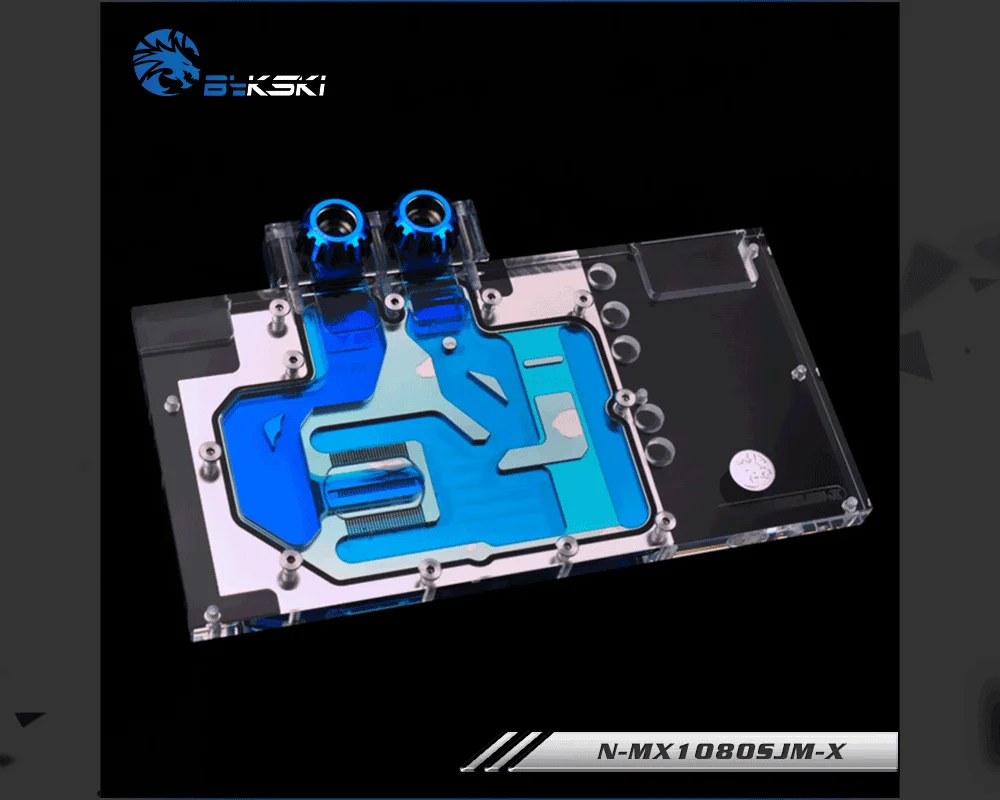 Bykski N-MX1080SJM-X, полное покрытие видеокарты блок водяного охлаждения для Palit GTX1080 SuperJetStream MAXSUN GTX1070TI JetStream 8G