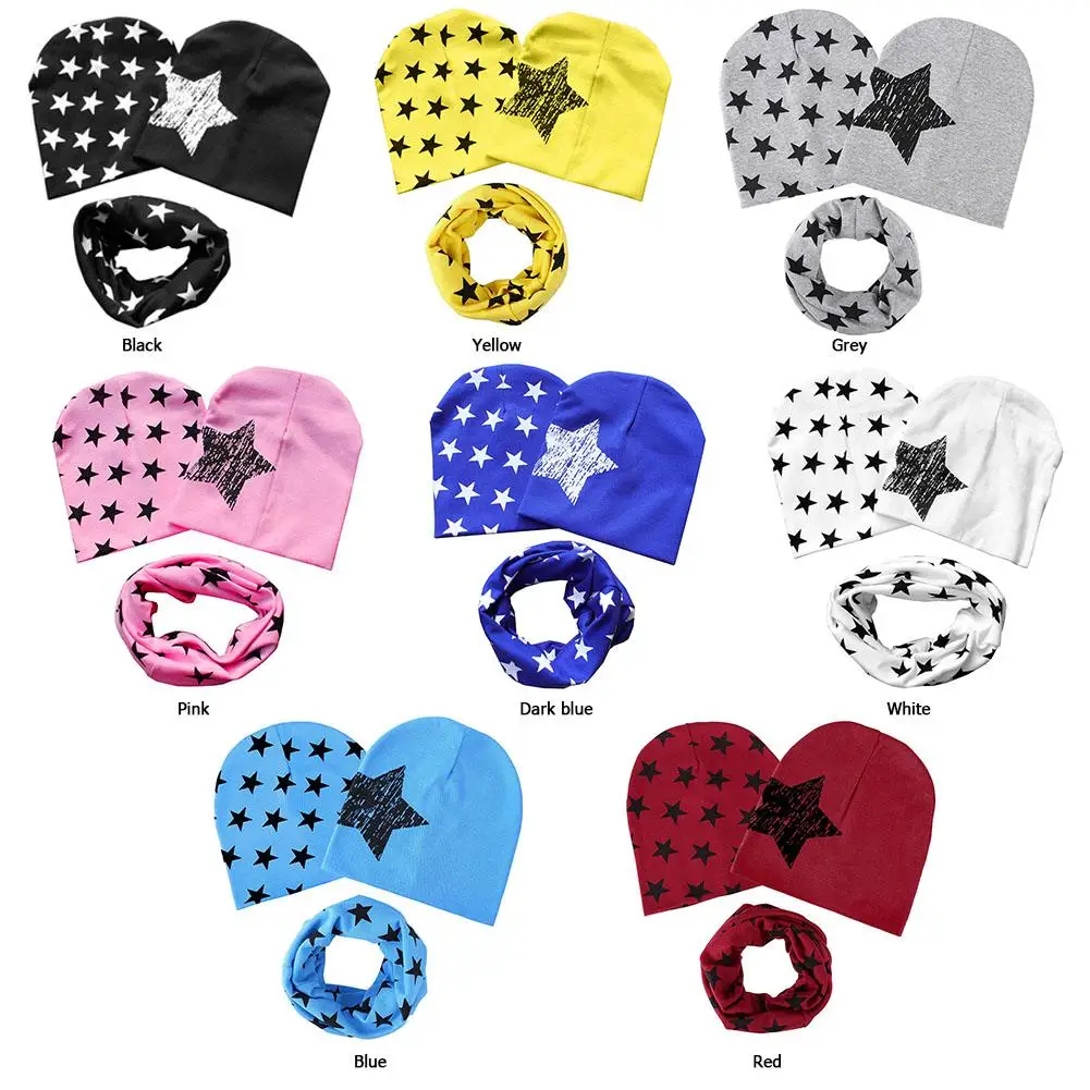 3 шт. Детская Хлопковая Шапка бини на осень и зиму|Комплекты одежды для девочек| |