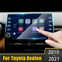 for toyota avalon 2019 2020 2021 tempered glass car gps navigation screen protector lcd touch film sticker decorative accessorie