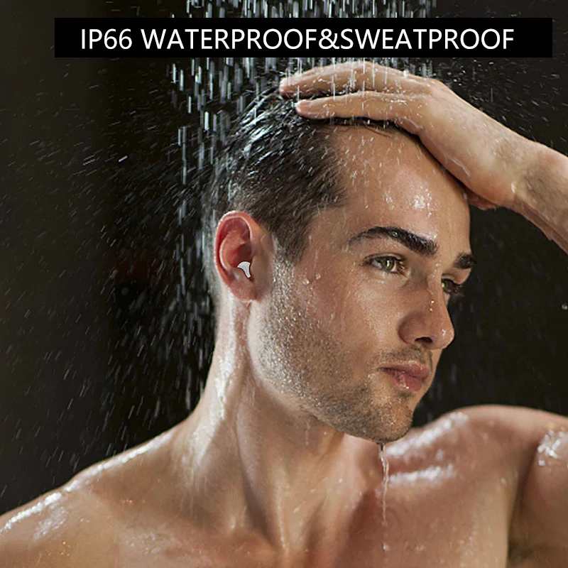 Мини Скрытая Беспроводная гарнитура с зарядным устройством Bluetooth одиночная