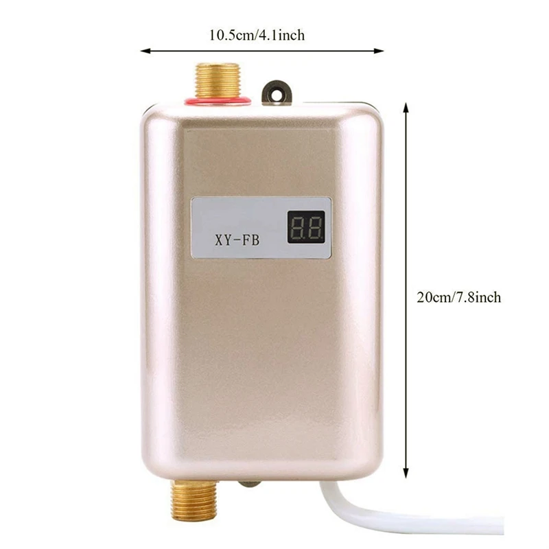 3800 Вт мини электрический водонагреватель мгновенный Электрический душ 3 секунды