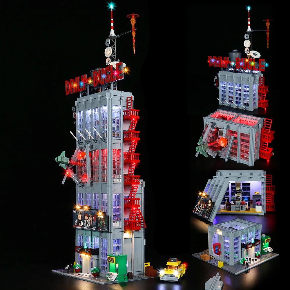 

Набор со светодиодсветильник кой для кирпича 76178 для ежедневного сборного здания (не включает Строительные кирпичи)