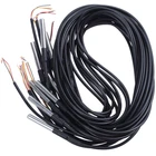 Датчик температуры DS18b20, водонепроницаемый, черный