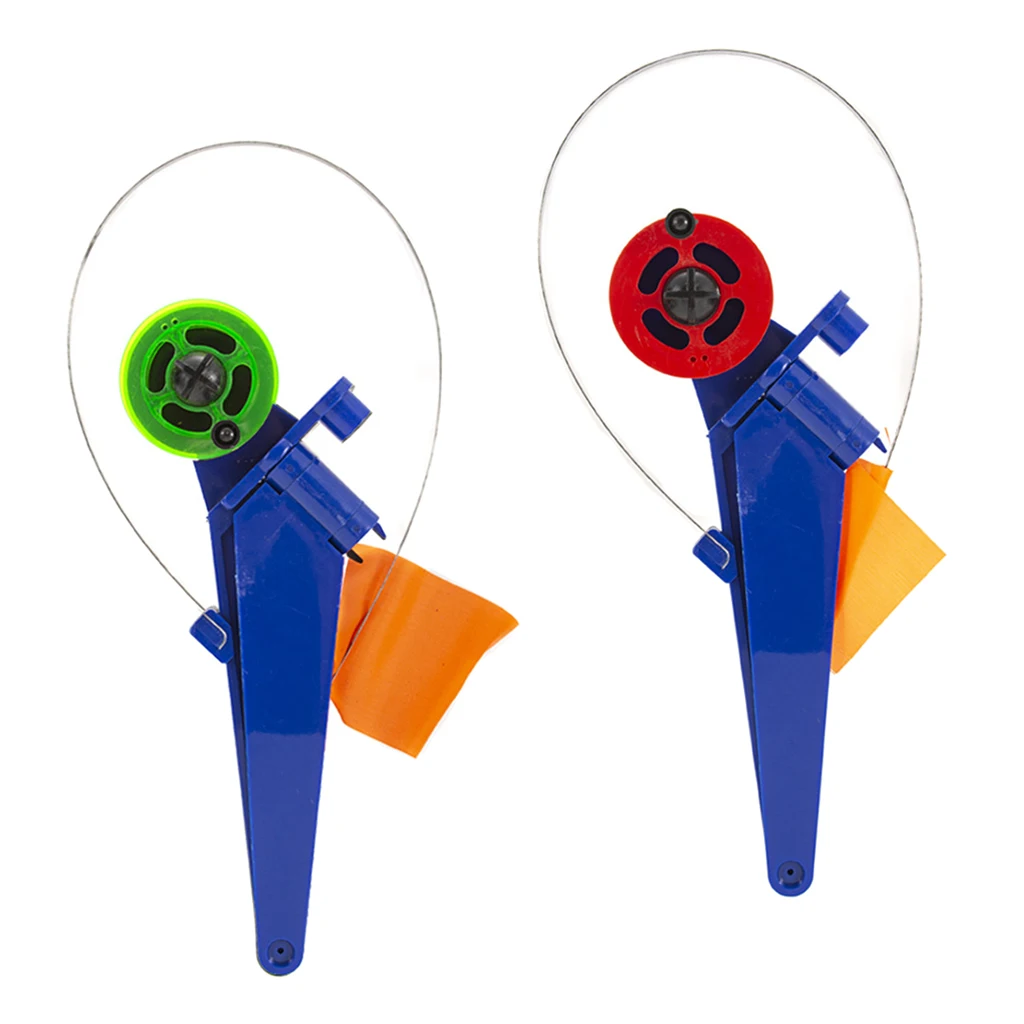 Набор из 2 складных ледяных удочек с флагом рыболовные снасти аксессуары для