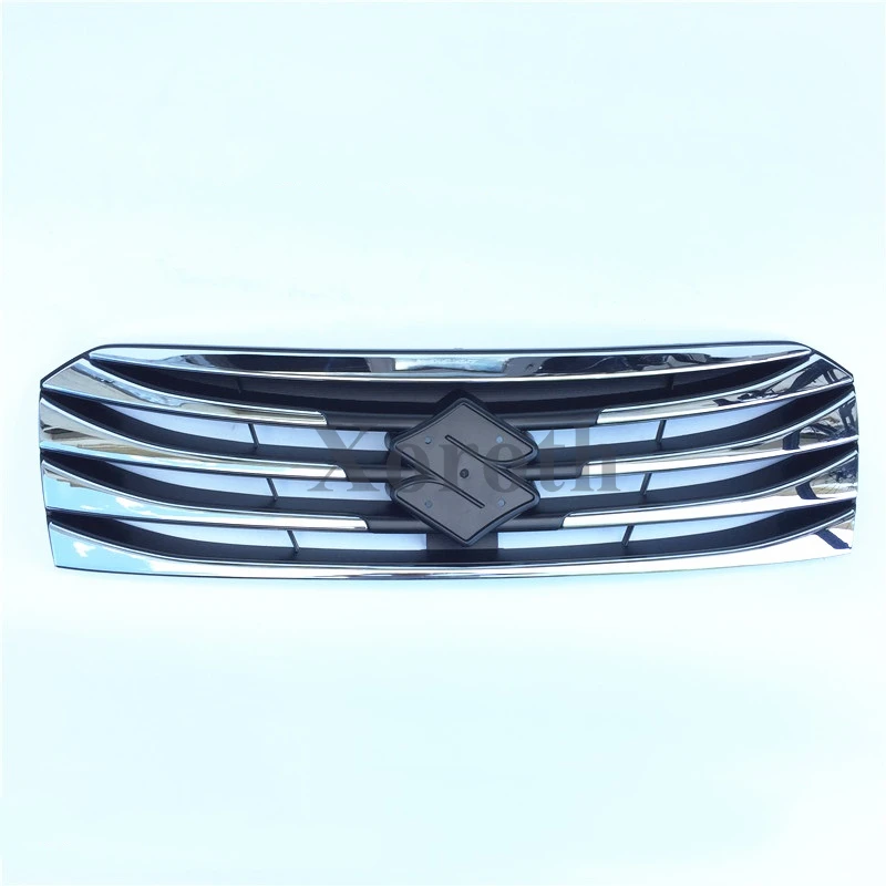 Подлинная OEM Авто Передняя полугальваническая хромированная решетка ABS, накладка радиатора для Suzuki S-cross