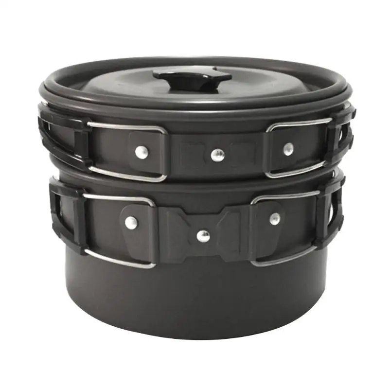 Уличная посуда для кемпинга набор посуды пикника пешего туризма чайник