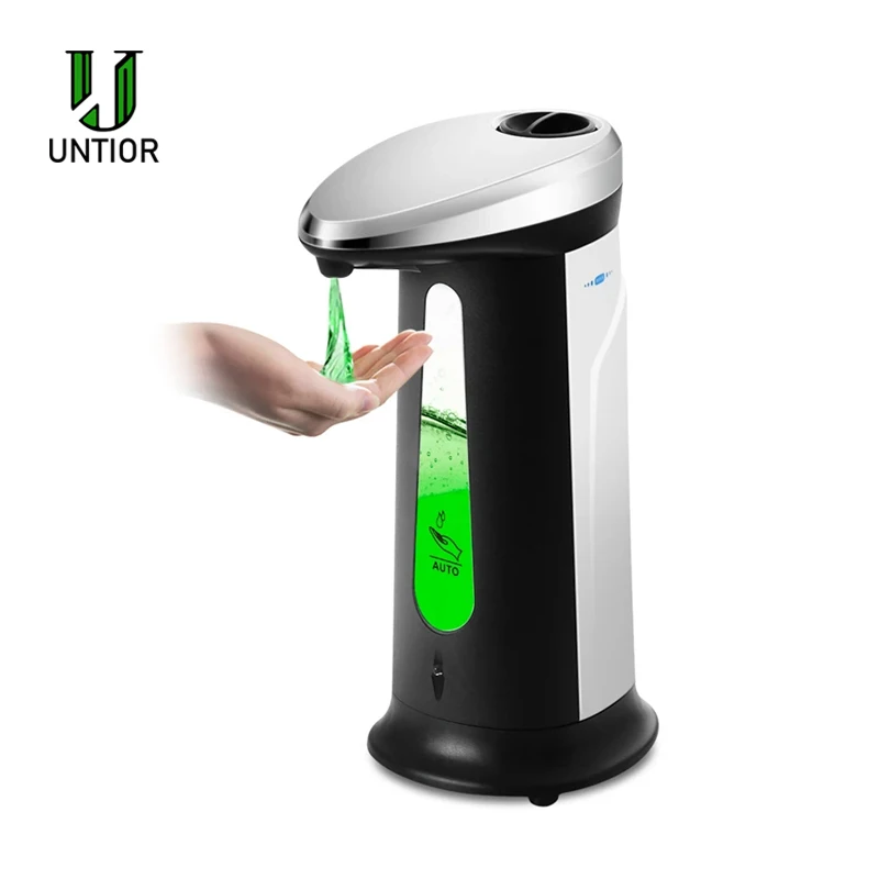 

400ML Liquid Soap Dispenser Automatic Smart Sensor Touchless Sanitizer Dispensador Bottle for Kitchen Bathroom Soap Dispenser