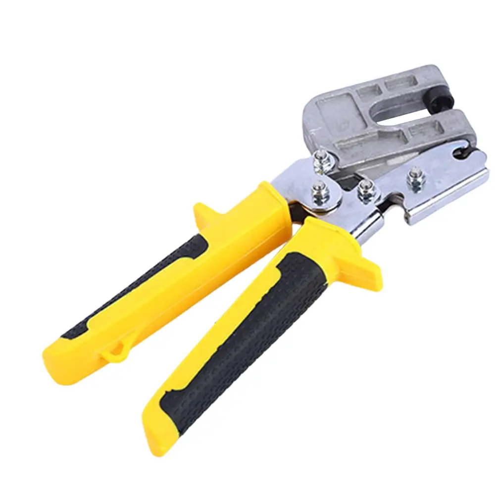 

New 10 Inch Handle Stud Crimper Plaster Board Drywall Pliers for Fastening Metal Studs Punching Pliers 0-15 MM Repair Tool