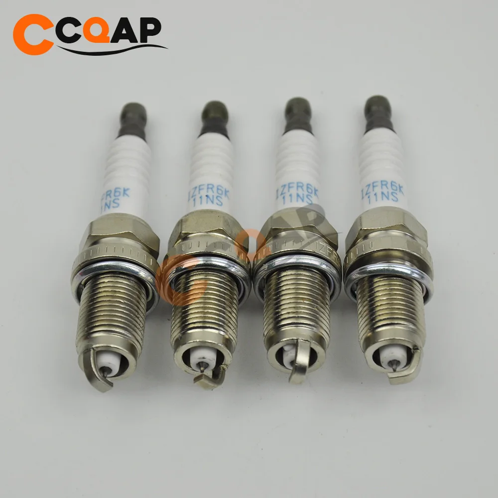 4x IZFR6K11NS 12290R62H01 Iridium Power Свеча зажигания для Honda Civic 1.8L CSX 2.0L Acura CRV 12290-R62-H01 | Автомобили