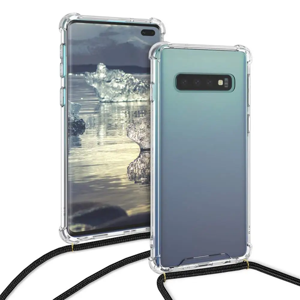 Для Samsung Galaxy S10 S9 S8 Plus S10E Note 9 10pro кейс с ремешком через плечо, ожерелье и шея A50 M30 on.