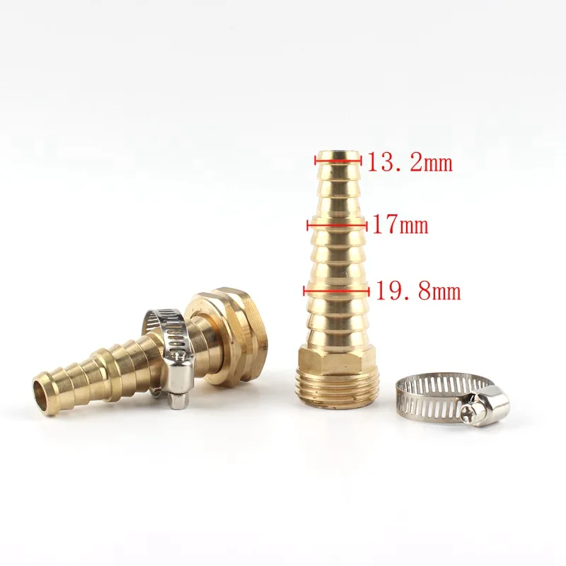 Латунный аквариумный резервуар для воды 1/2 'ɳ/4'' 5/8 ''резьбовые