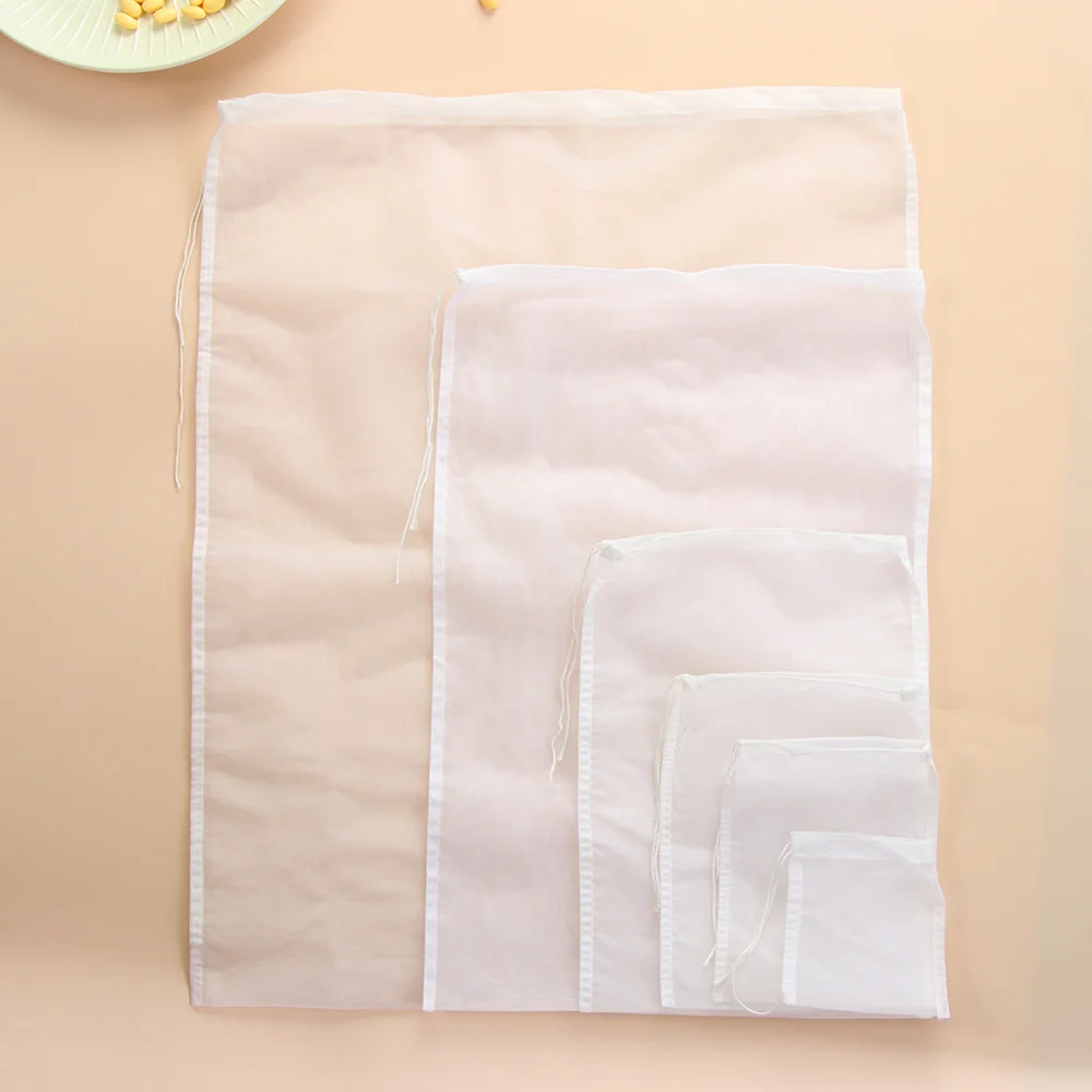 Сетчатый многоразовый фильтр для вина 6 размеров 160 мешочек орехового молока еды