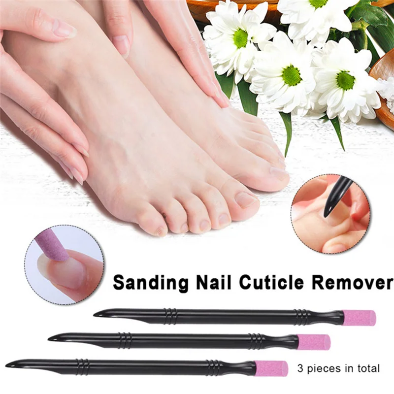 5 шт./лот Прямая поставка толкатель для удаления кутикулы триммер кварцевый
