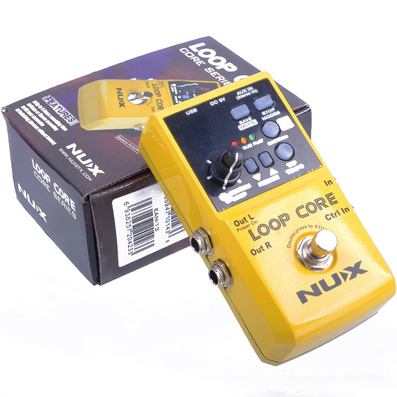 

NUX Loop Core Guitar Effect Pedal Record and Create Music Phases and Play Back as Loops