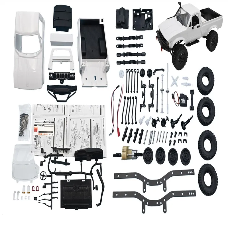 

C24 Upgrade C24-1 RC Car 1:16 4WD Remote Control Car Off-Road Mini Pickup Trucks KIT Outdoor Toys Gifts For Children Boys Girls