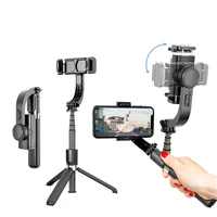 3 in 1 extendable handheld gimbal stabilizer smartphone selfie stick for iphone 11 pro max samsung xiaomi vlog mobile phone