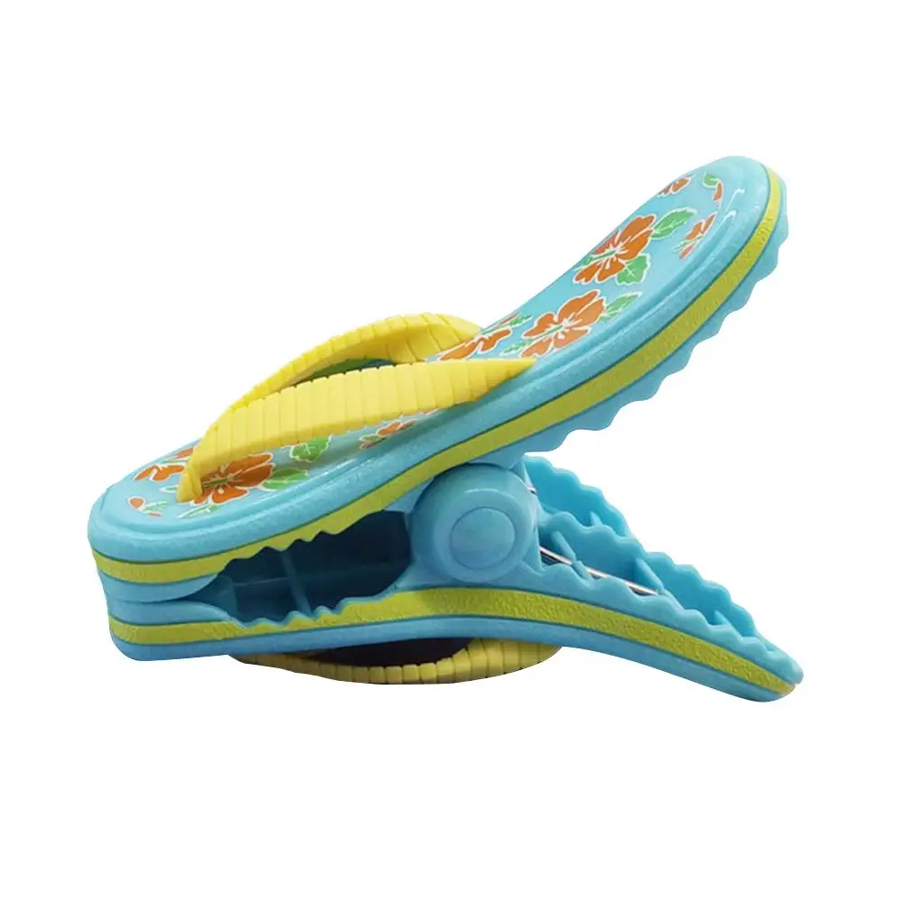 Новые Тапочки Форма пляжное полотенце клип шезлонг стул бассейн одежда зажимы