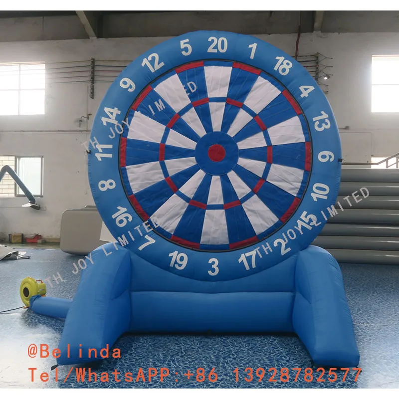 Бесплатная доставка по воздуху! 3 м двухсторонняя надувная Дротика настольная