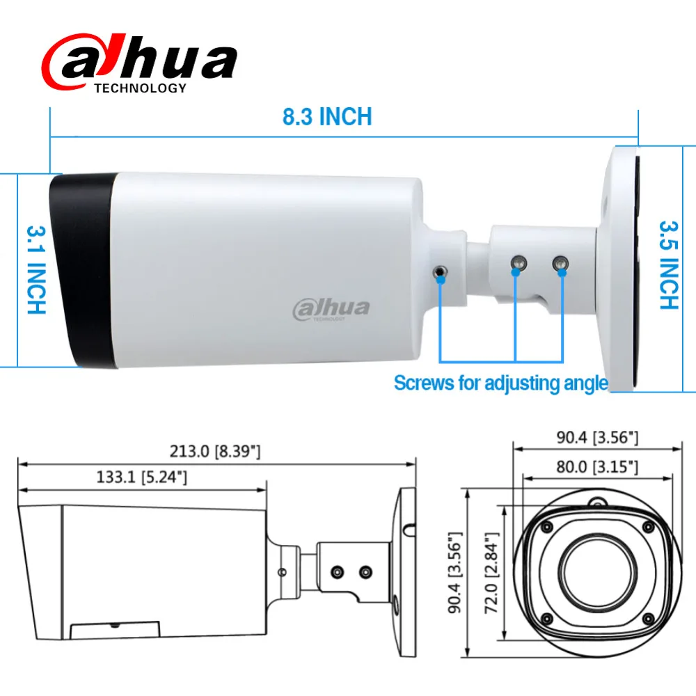 Dahua 4MP ip камера с ночной пулей DH IPC HFW4431R Z Zoom 2 7 12 мм Моторизованный объектив VF IR 80M PoE