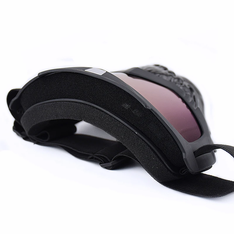 Модная крутая мотоциклетная маска для лица с черепом очки со съемным модульным