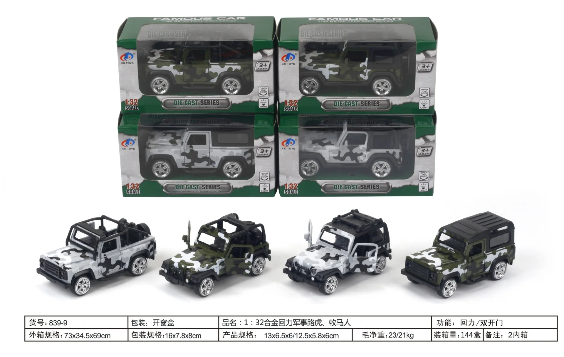 

Alloy Car Simulation Toy Car Model Can Open The Door And Pull Back