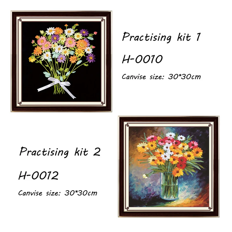 DIY Набор для вышивки лентами легкое Рукоделие Ремесло вышивка крестиком ручной