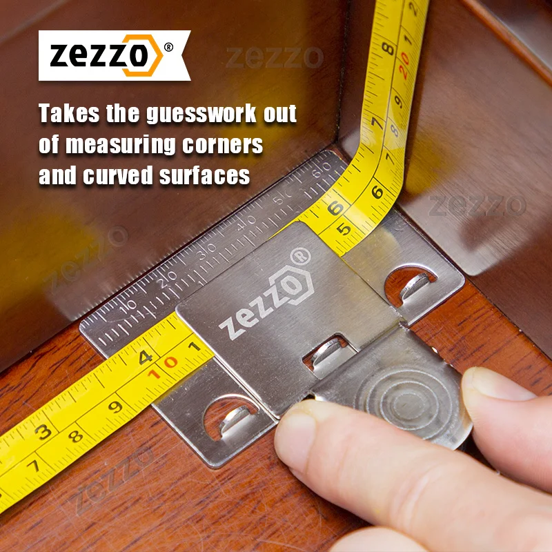 

Zezzo Measuring Tape Clip for Accurate Measuring Corner Measure Positioning Clamp In Stock Drop Shipping
