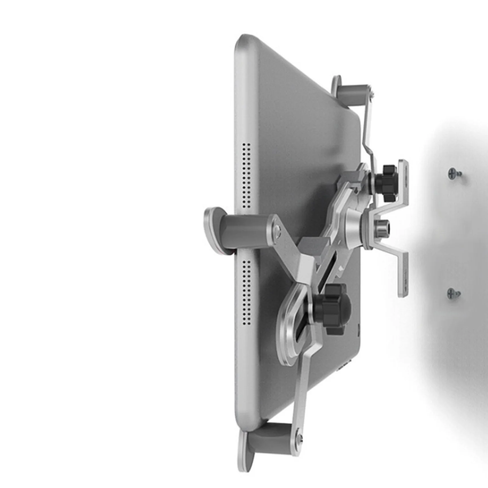 

Tablet PC Wall Mount Bracket Aluminum Alloy Sturdy 360-Degree Rotating Bracket, Suitable for Tablet PC iPad Universal