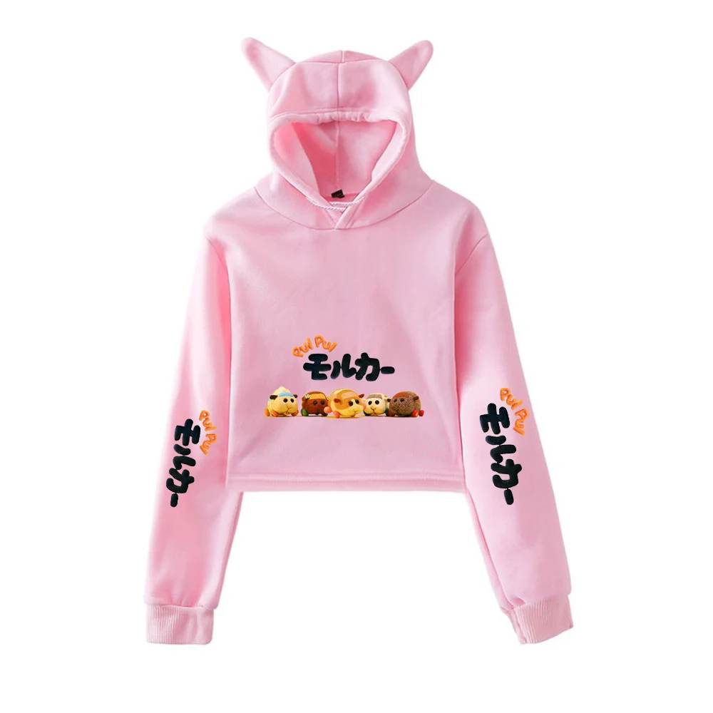 

Pui Pui Molcar Cat Ear Hoodies Women Sweatshirt Cute Style Kawaii Clothes Fashion Pullover Women Spring Autumn Women-Clothes