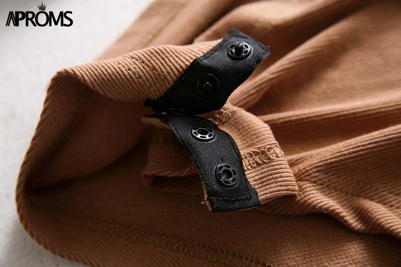 Aproms белый квадрат шеи трикотажные боди Для женщин пикантные Ribbed Long Sleeve Slim Fit боди уличная комбинезон для Для женщин топ
